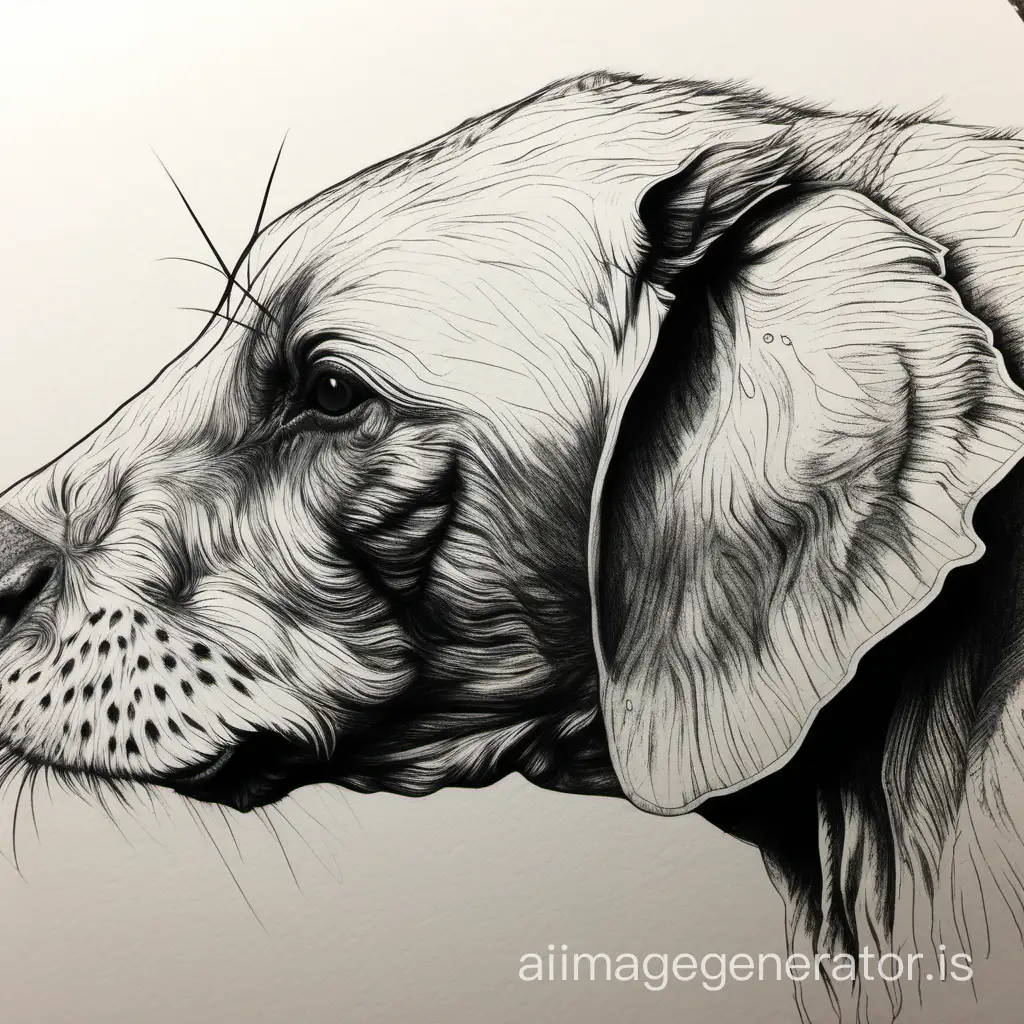 Animal study Drawing by Faisal Ahmed Palash | Saatchi Art