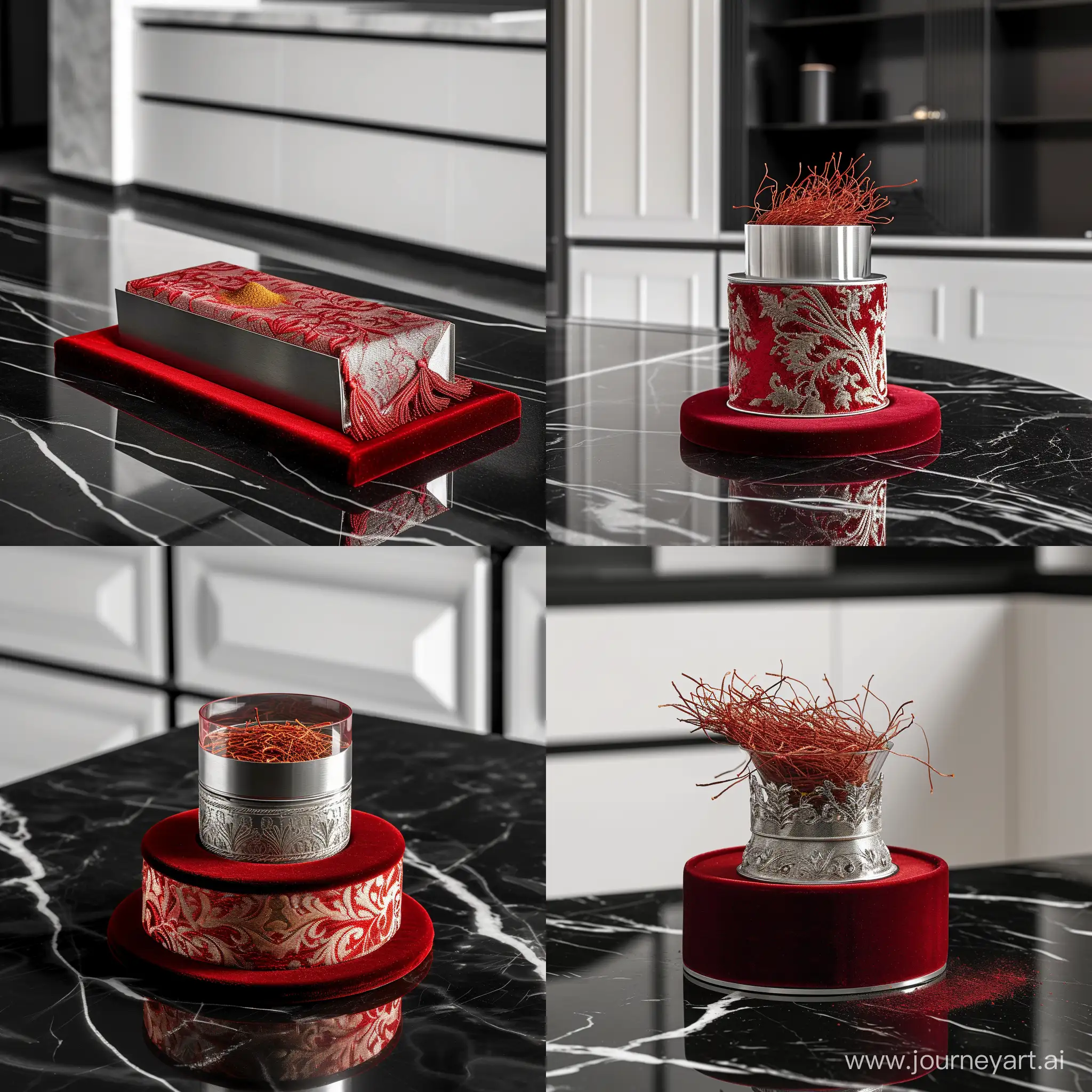 Luxurious-Saffron-Packaging-Design-in-a-Minimalist-Kitchen