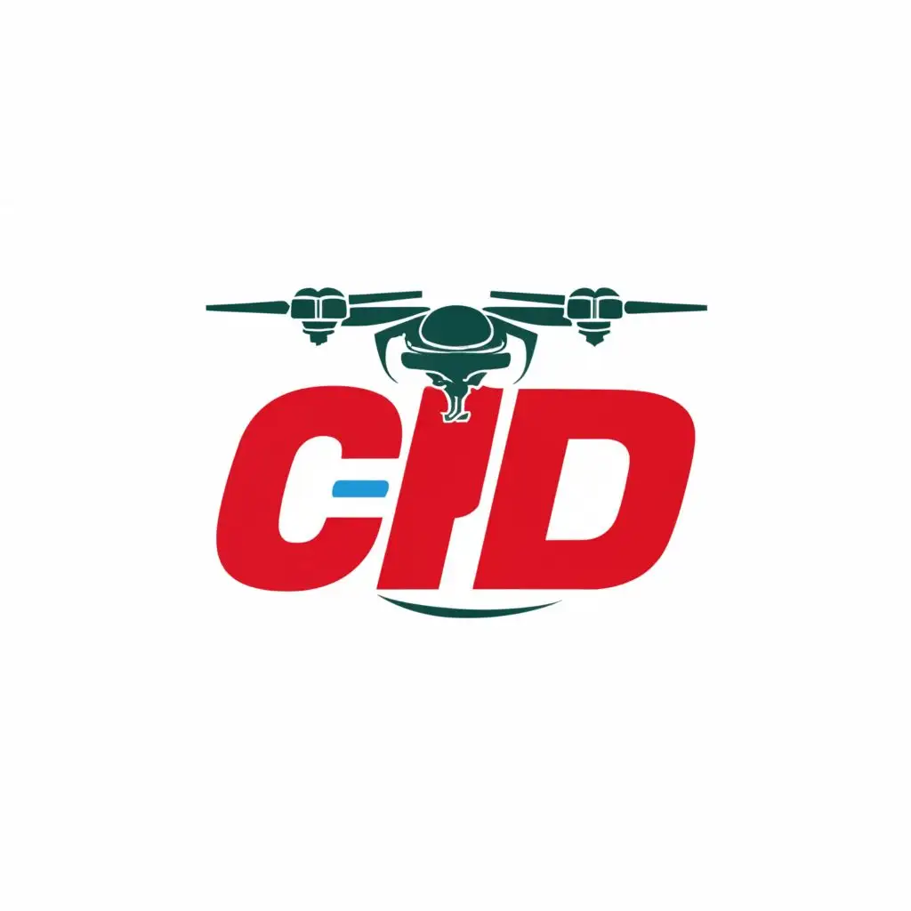 logo, Company Persian Drone, with the text "CPD", typography