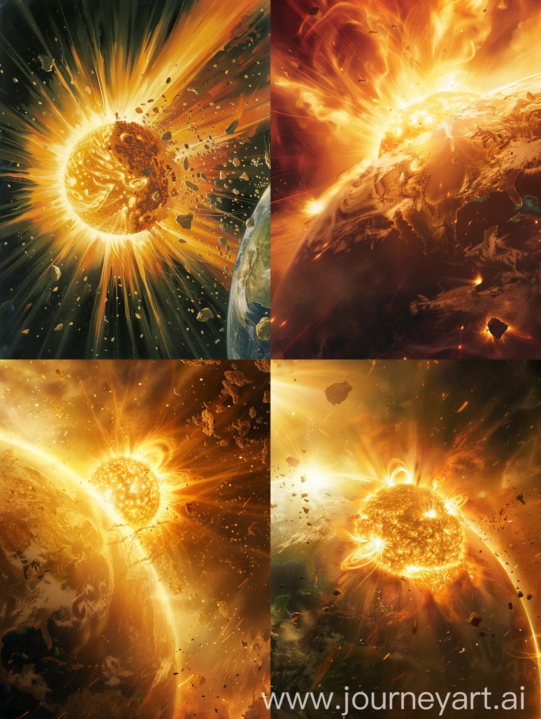 Apocalyptic-Solar-Collision-Catastrophic-Encounter-of-Sun-and-Earth