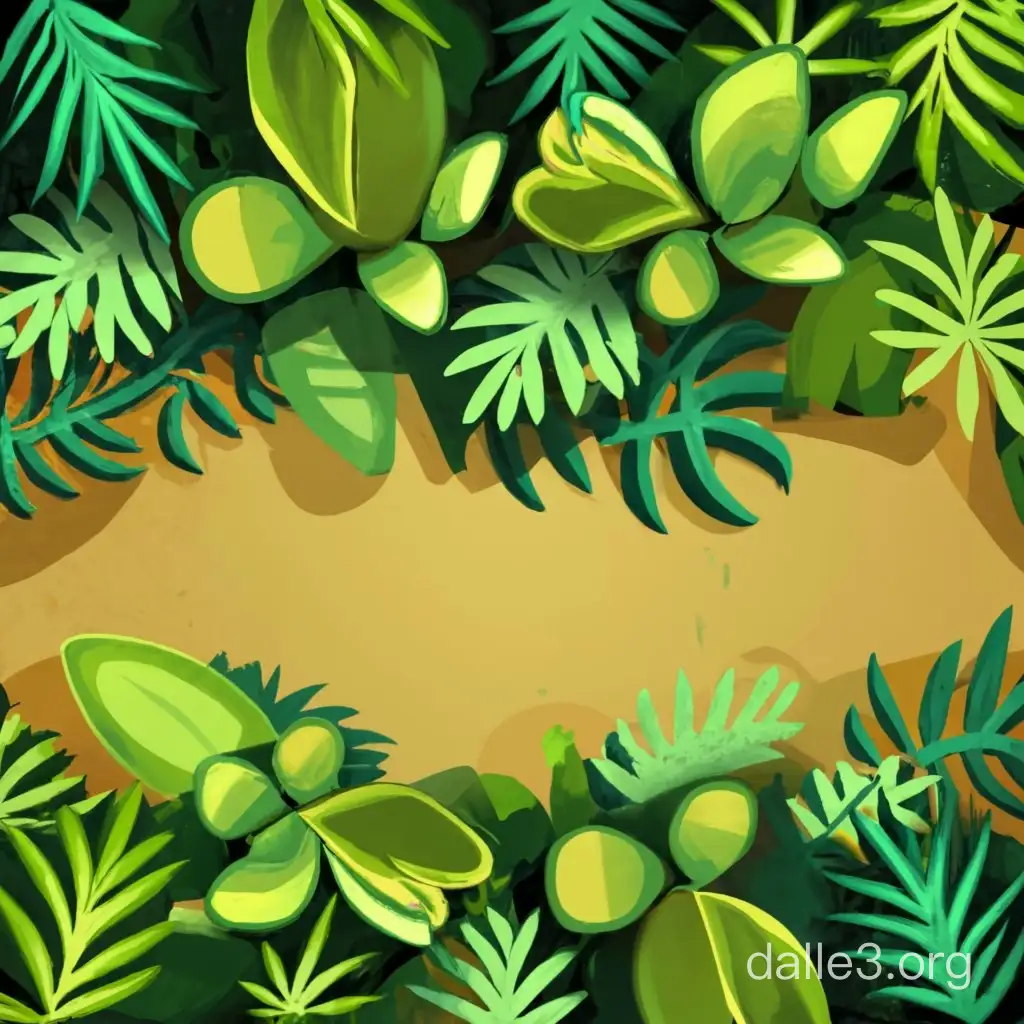 top down shooter jungle ground background 2d