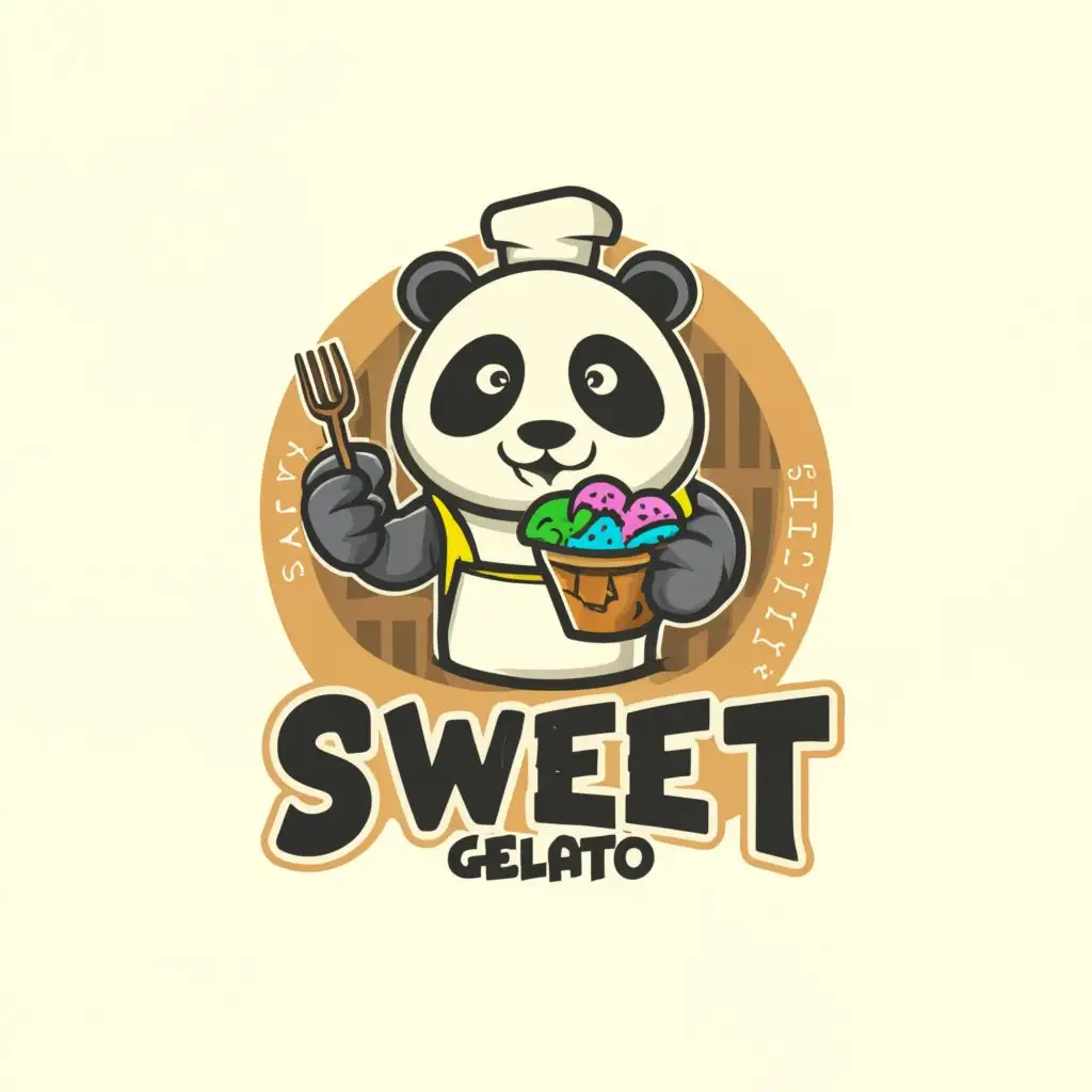 LOGO-Design-For-The-Sweet-Gelato-Playful-Panda-Symbol-on-a-Clear-Background