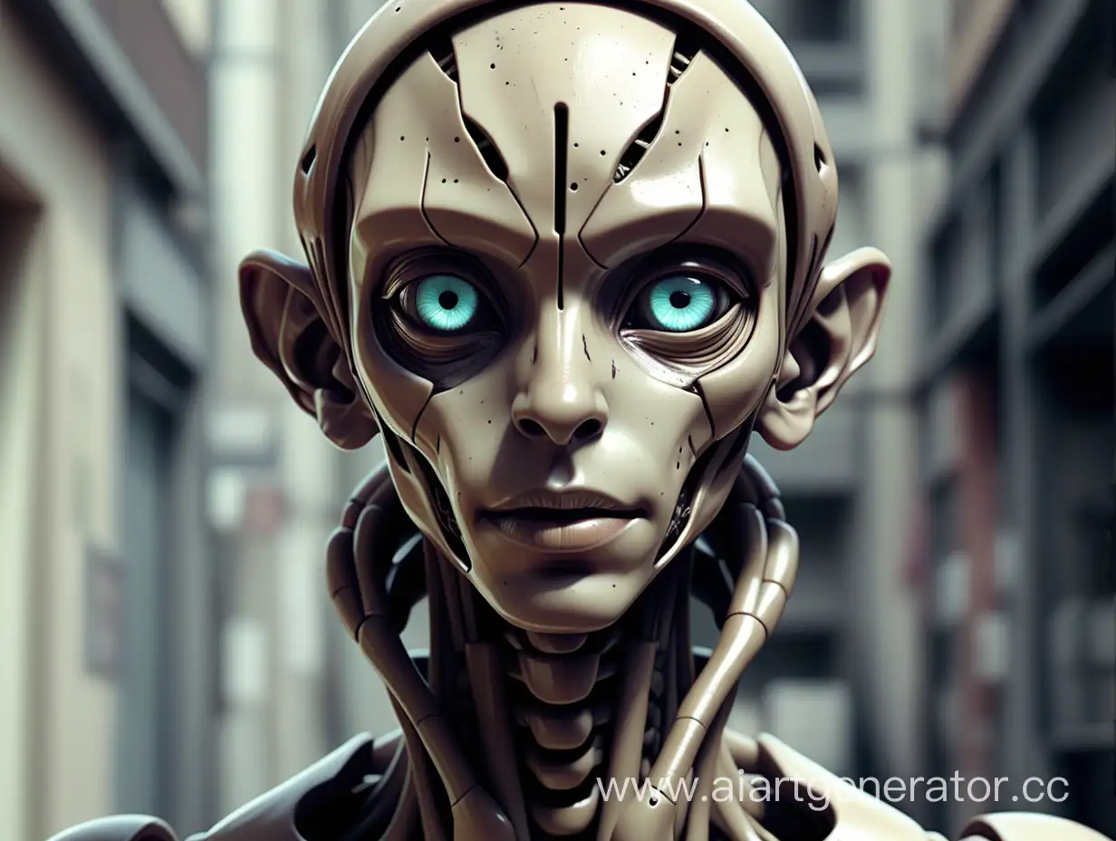 Futuristic-Humanoid-Robot-in-Urban-Landscape