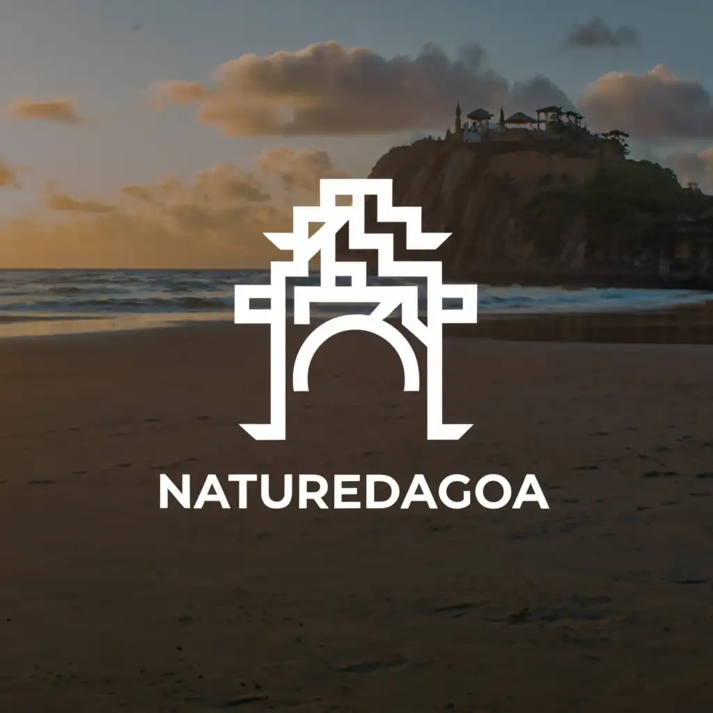 a logo design,with the text "Naturedagoa", main symbol:Goa,Moderate,be used in Travel industry,clear background