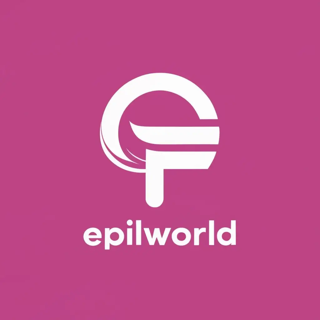 logo, Clothing, with the text "Epilworld", typography, be used in Retail industry