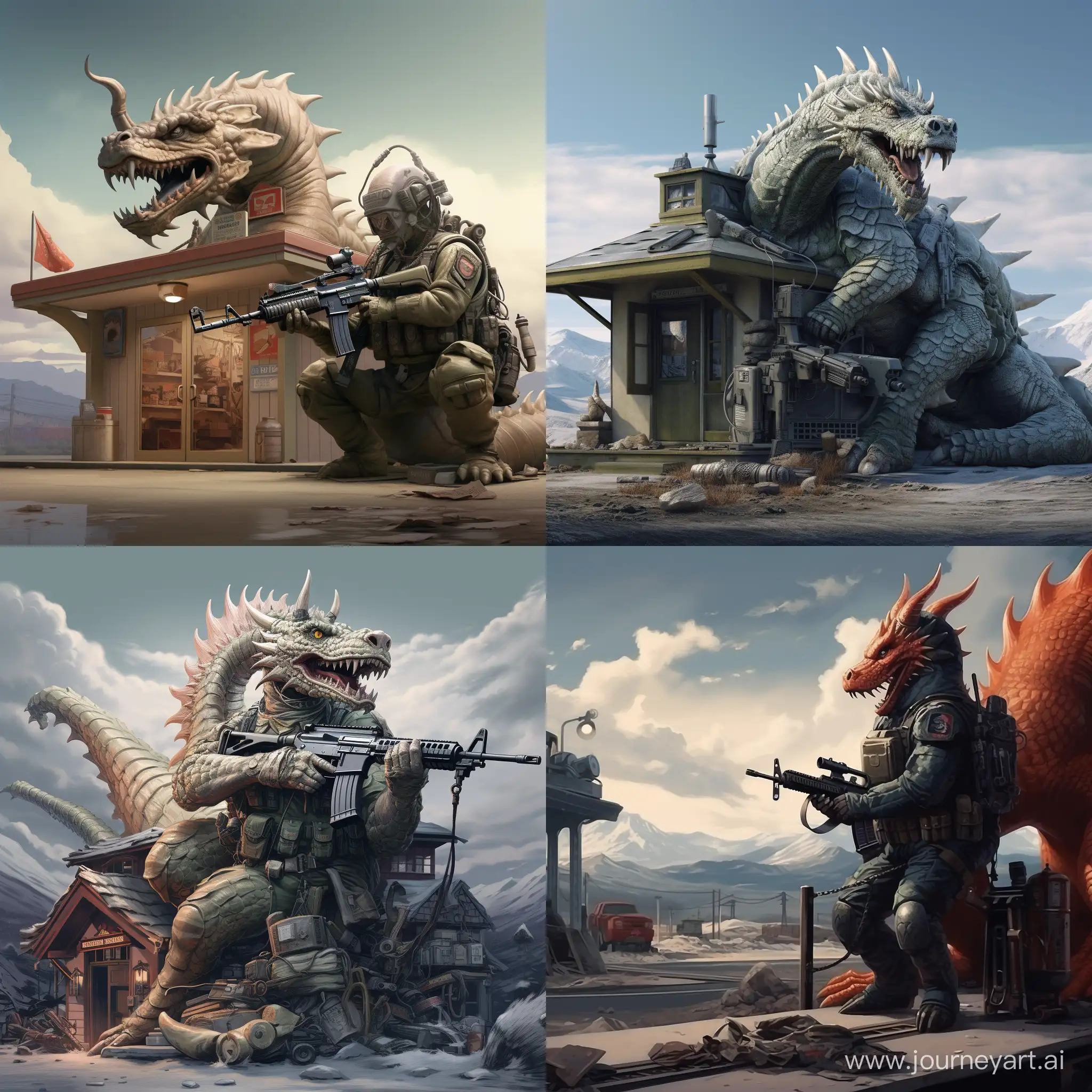 Guarding-the-Border-Dragon-Sentry-at-Machine-Gun-Post