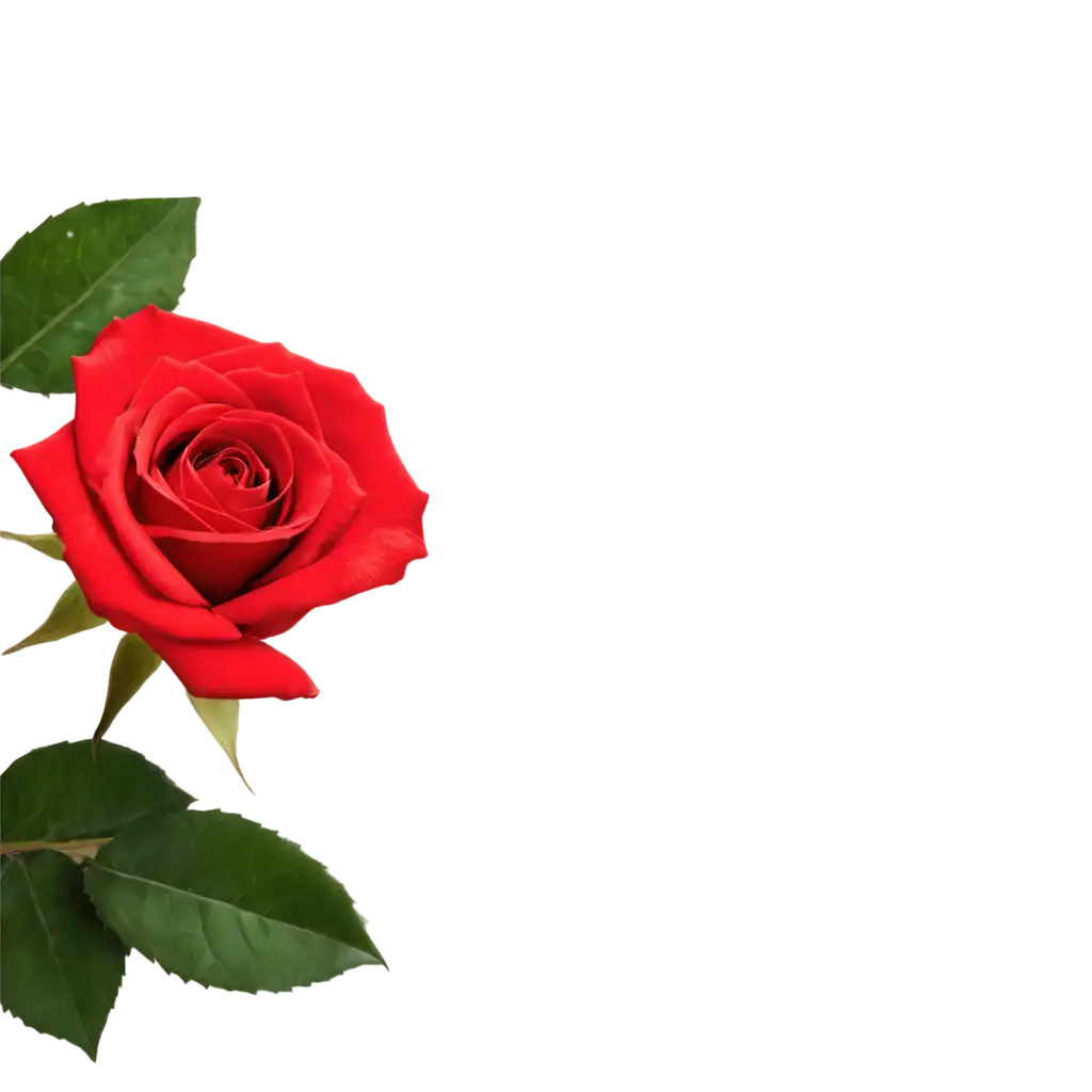Vibrant-Red-Rose-Top-View-PNG-Exquisite-Floral-Artwork-for-Digital-Platforms