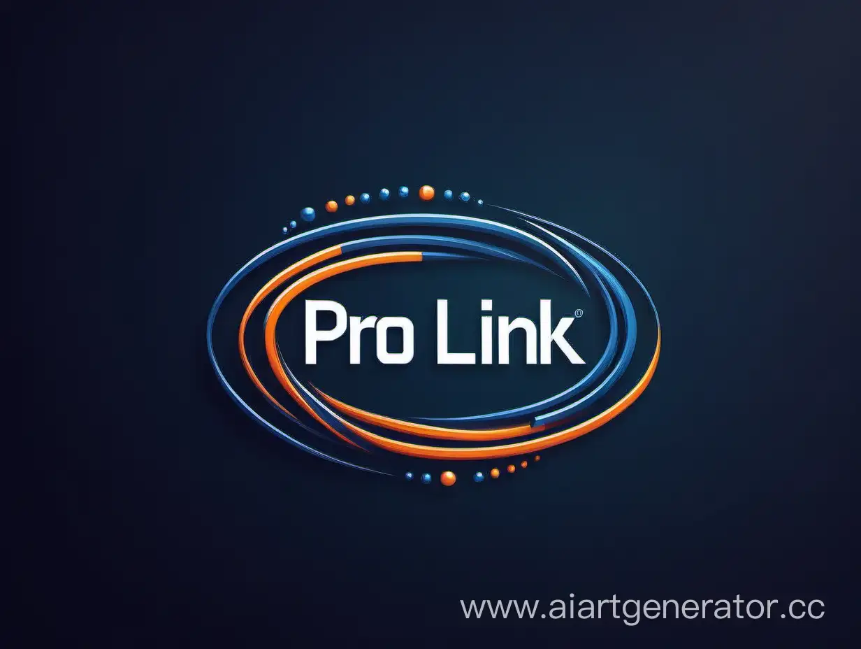 Логотип для компании занимающейся инсталяцией структурирующих кабельных сетей с названием Pro Link