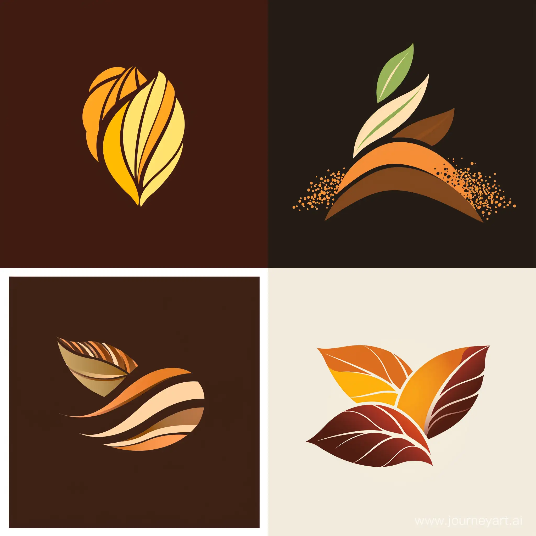 As the proprietor of PT Brilian Zenco Agroindo in Indonesia, a chocolate powder factory catering to B2B clients, I am in search of a straightforward yet elegant company logo. The design should exude splendor, employing colors that leave a memorable impression within the first 3 seconds of viewing.