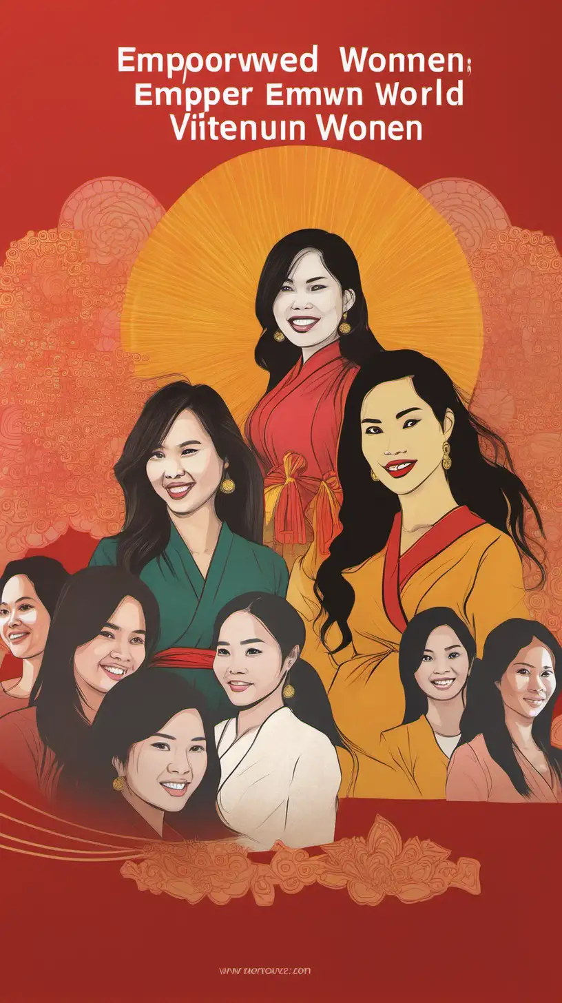 Empowered women empower the world, with vietnamese women