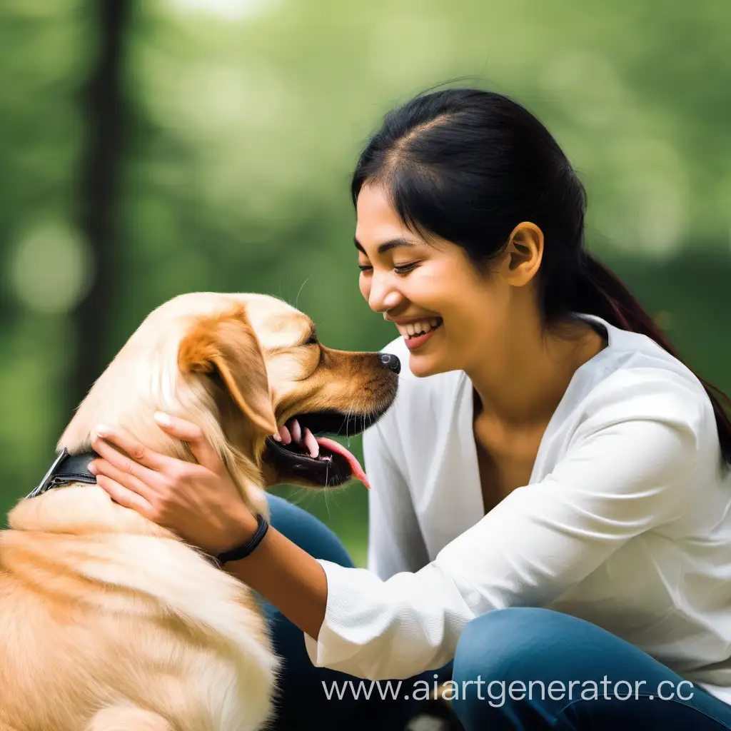 Happy-Dog-Joyfully-Approaching-with-Signs-of-Attachment