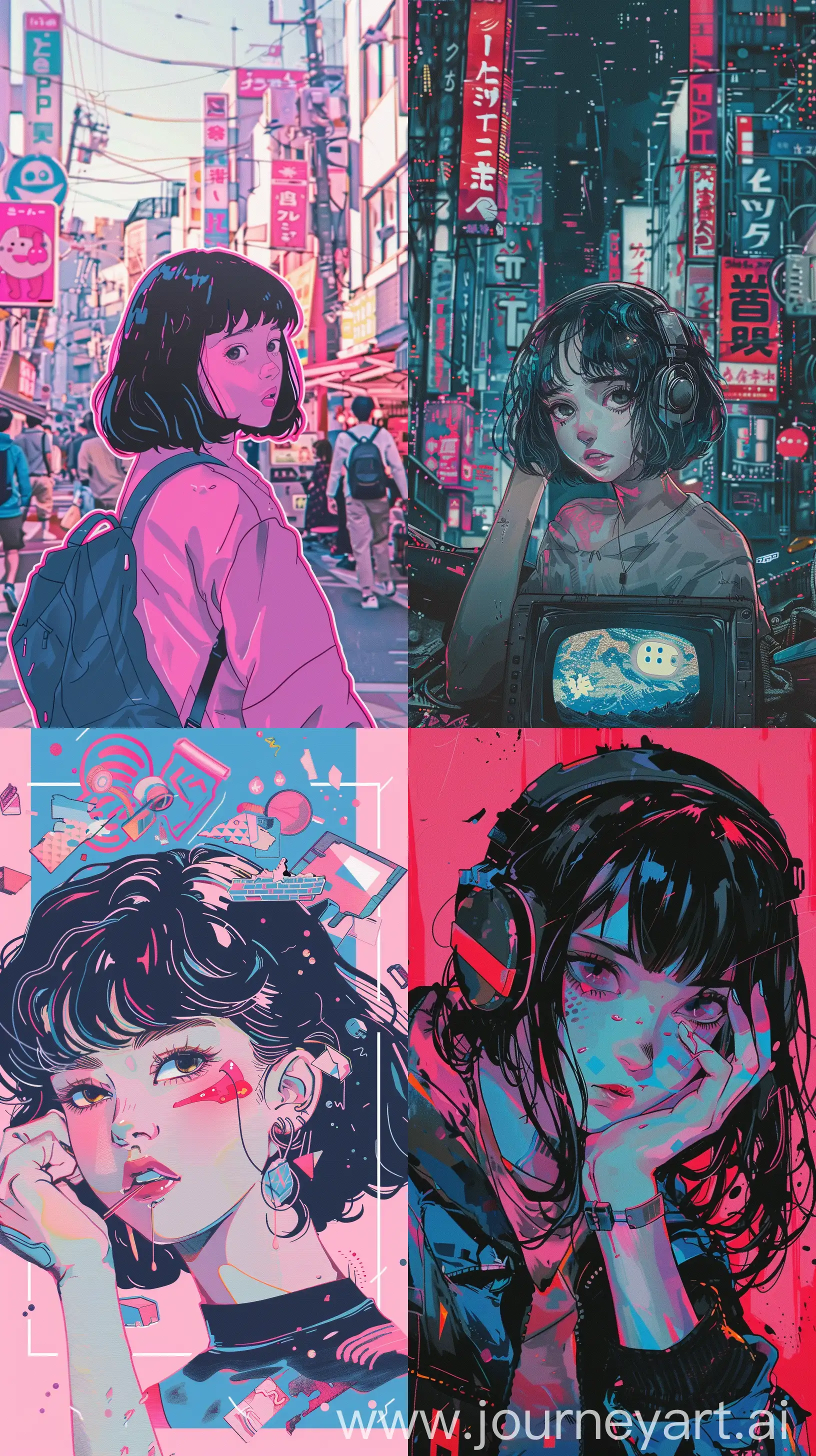 Aesthetic-Y2K-Anime-Sticker-Design-with-Vibrant-90s-Vibe