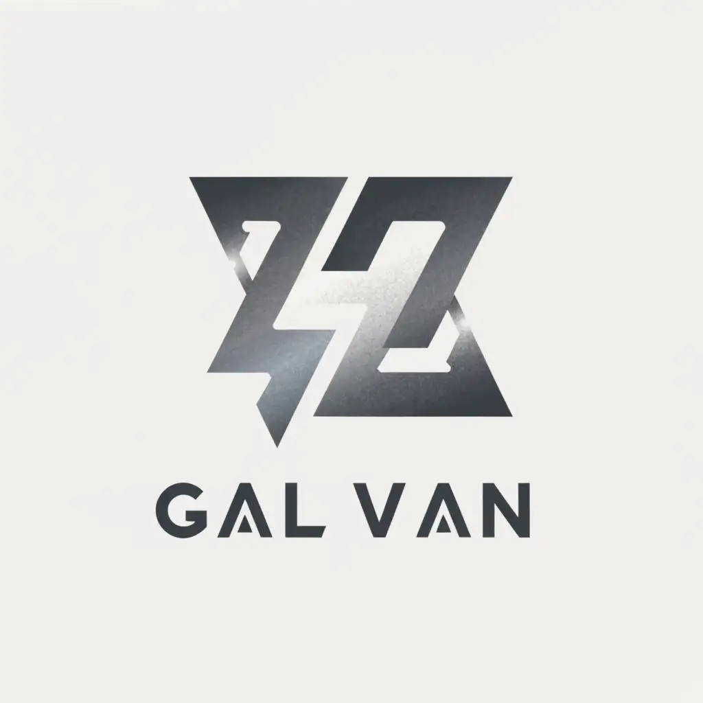 a logo design,with the text "Galvan", main symbol:lightning,complex,be used in Internet industry,clear background