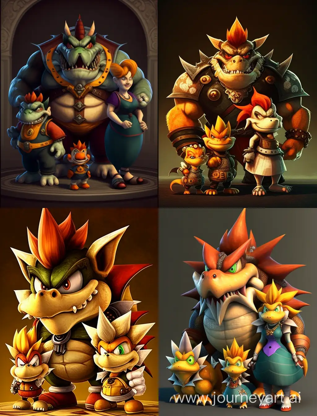 bowser's family