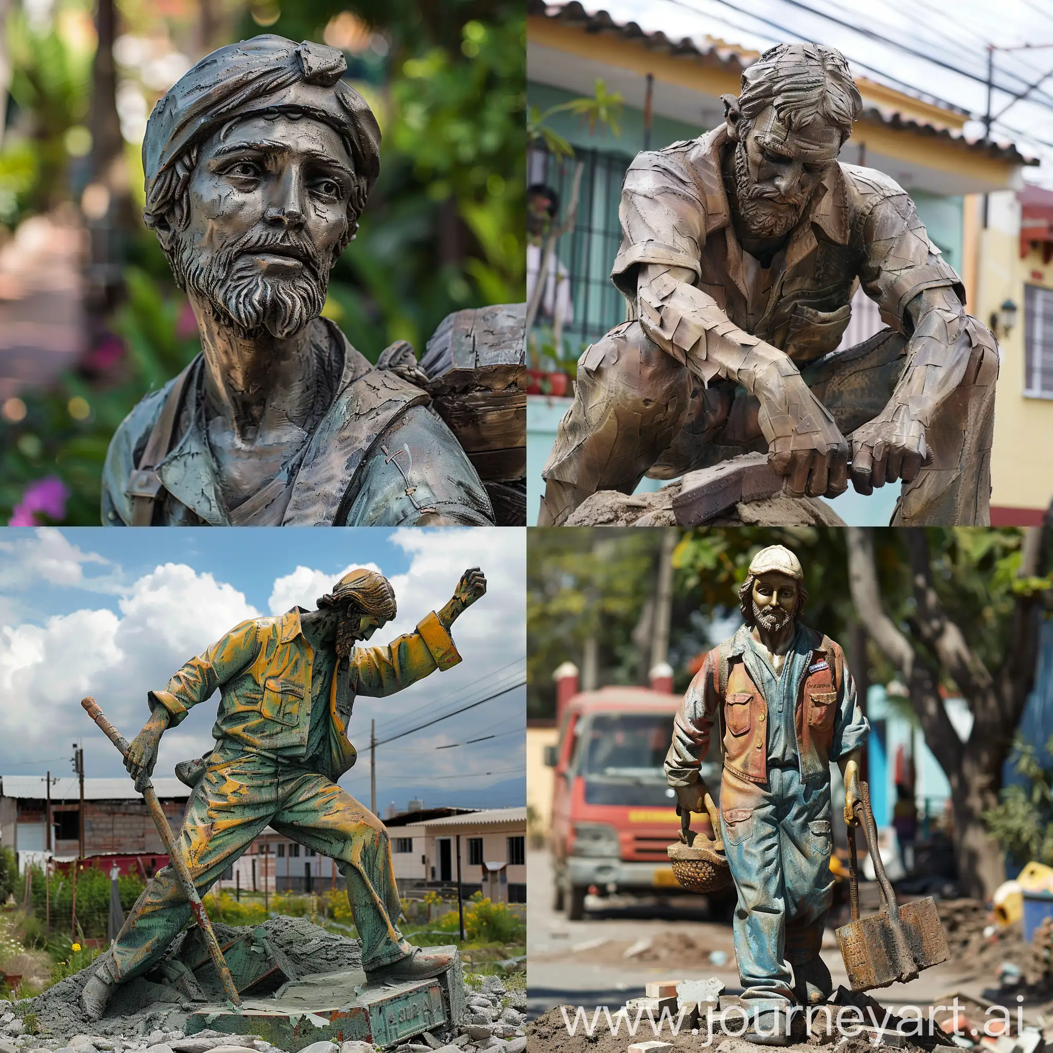 Contemporary-Urban-Sculpture-Jesus-the-Worker-in-Santa-Margarita