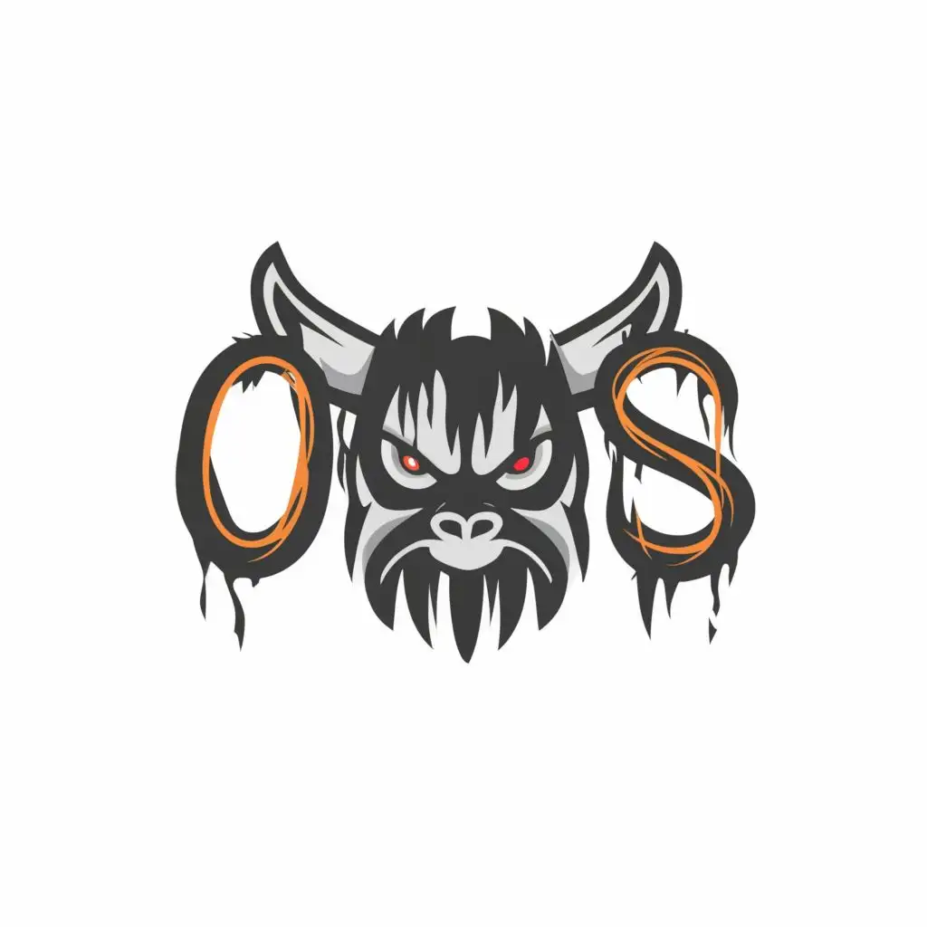 logo, Scary, with the text "Ous", typography, be used in Animals Pets industry