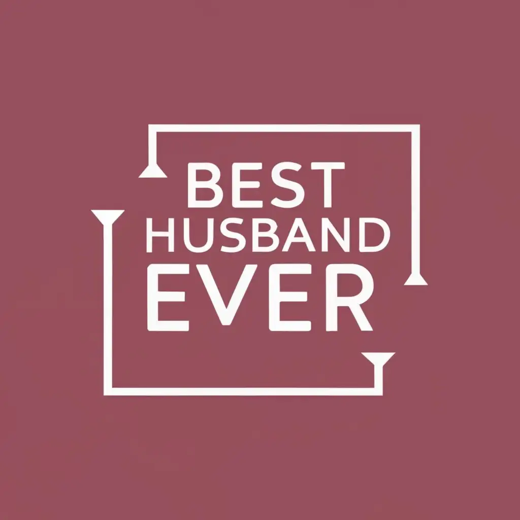 LOGO-Design-For-Best-Husband-Ever-Typography-Logo-for-Real-Estate-Industry