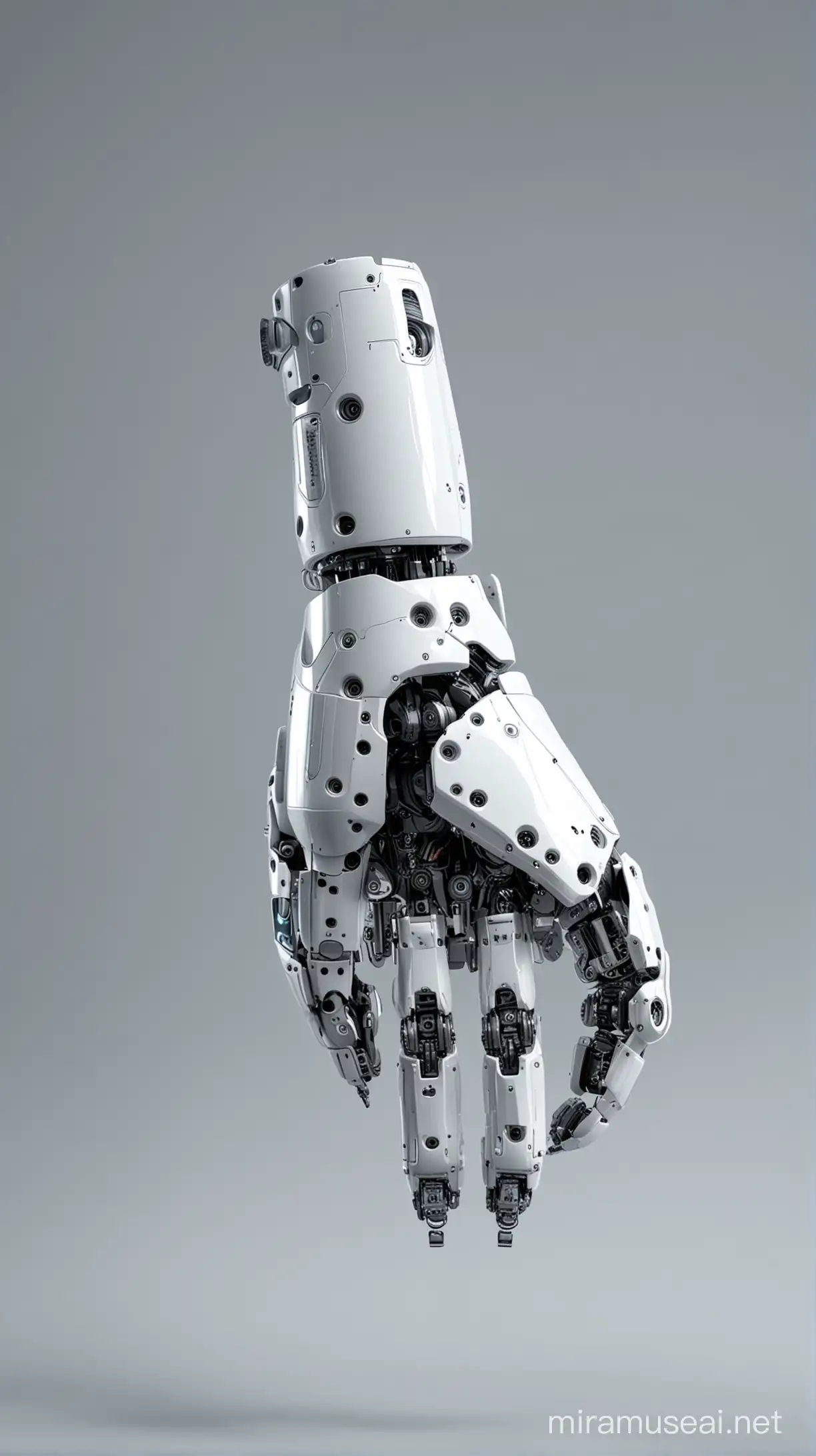 Intelligent Robot Hand Gesturing Towards the Right