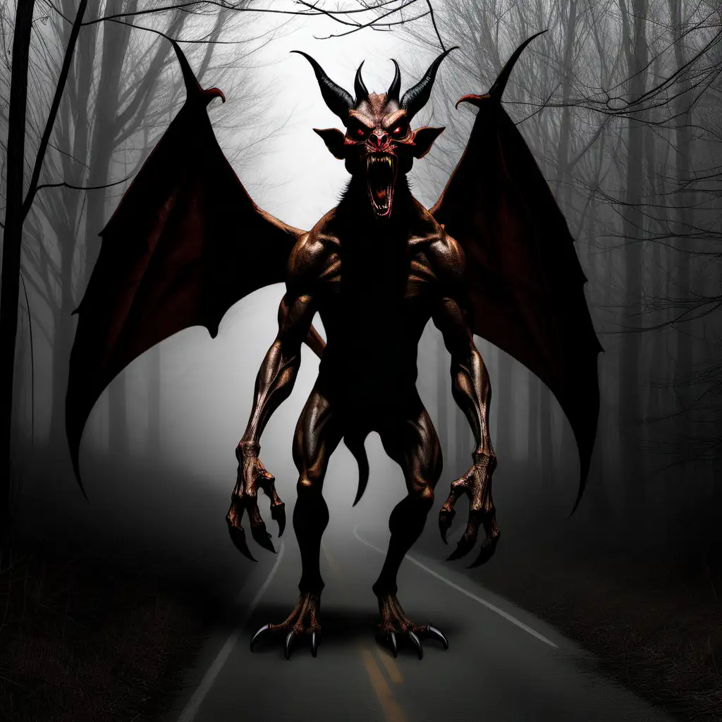 Mysterious Encounter with the Jersey Devil at Twilight