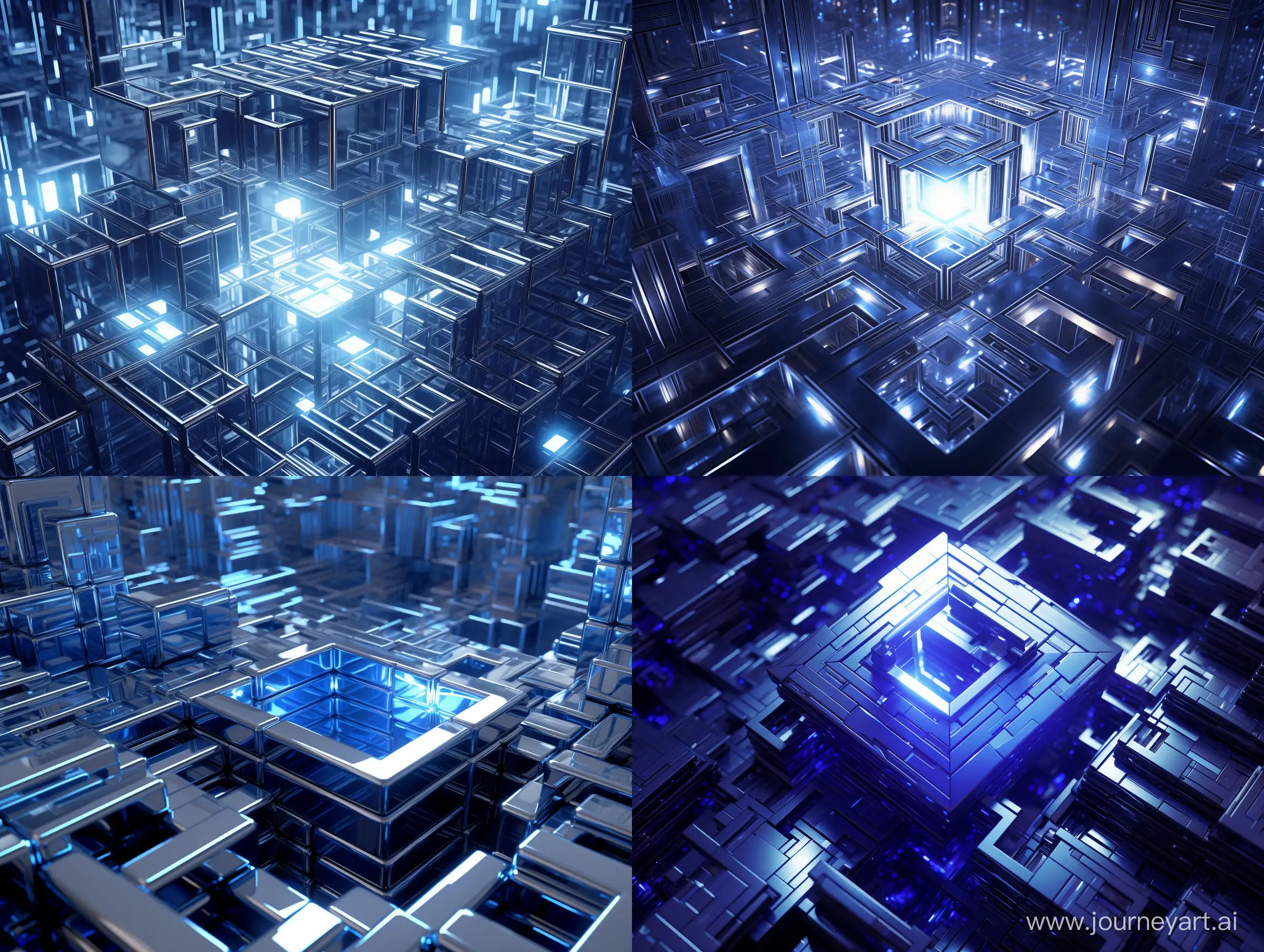 Luminous-Blue-Themed-Silver-N-in-Complex-Cubic-Matrices