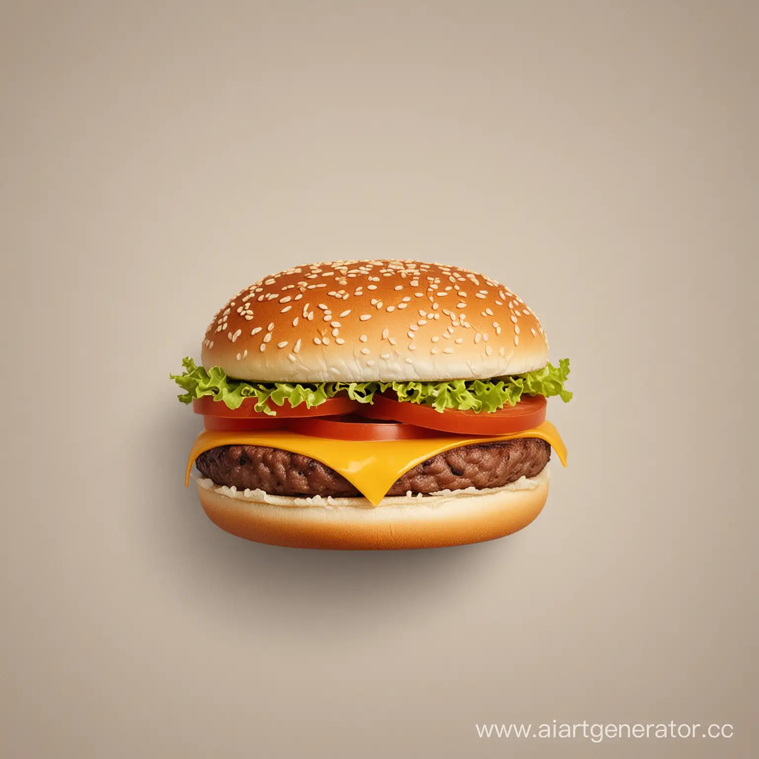 Minimalist-Hamburger-Simple-and-Clean-Fast-Food-Illustration