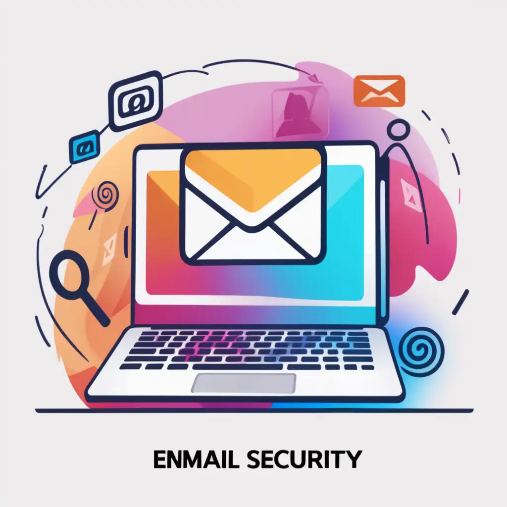 Vibrant Email Security Video Illustration
