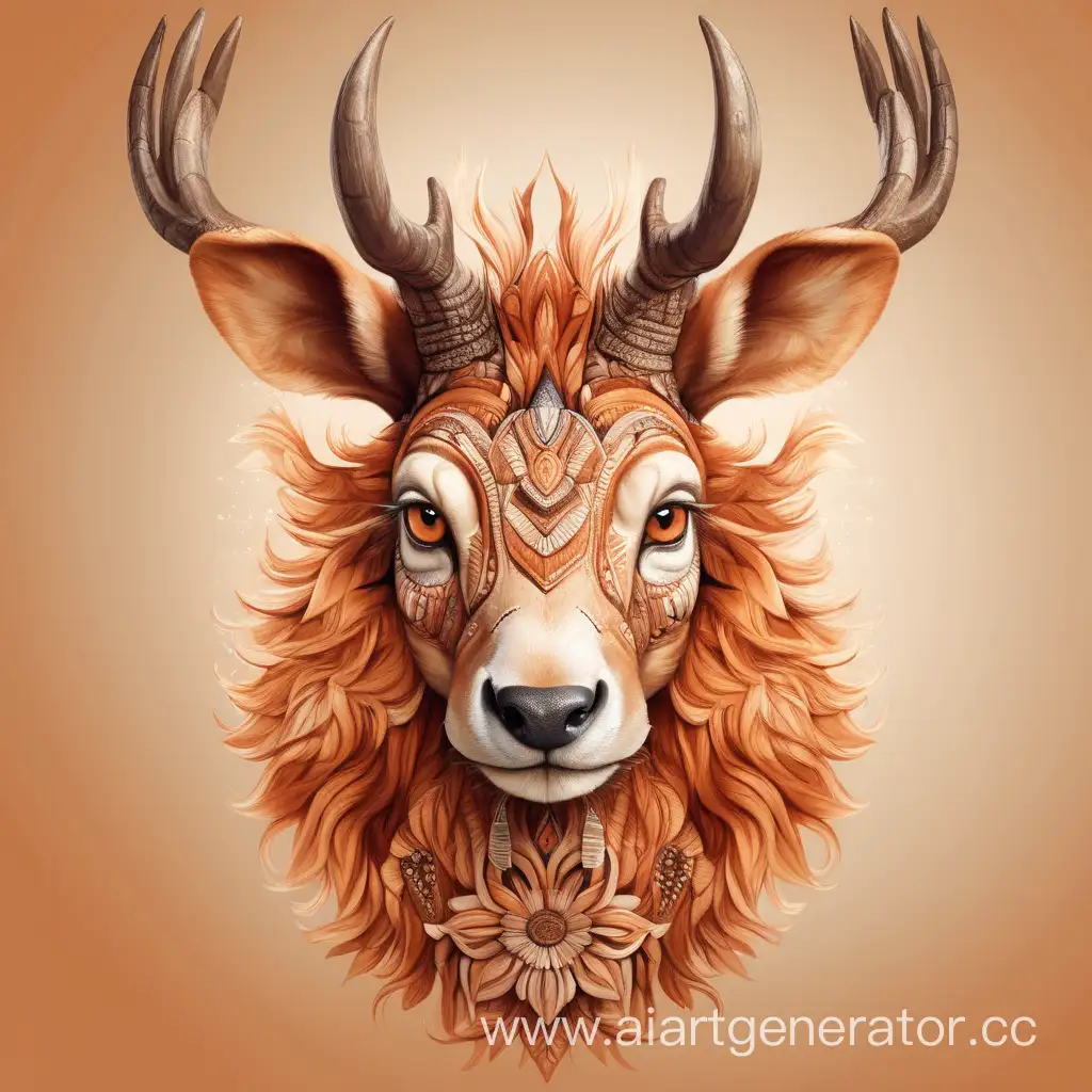 Anthropomorphic-Animal-in-Beautiful-Warm-Color-Design