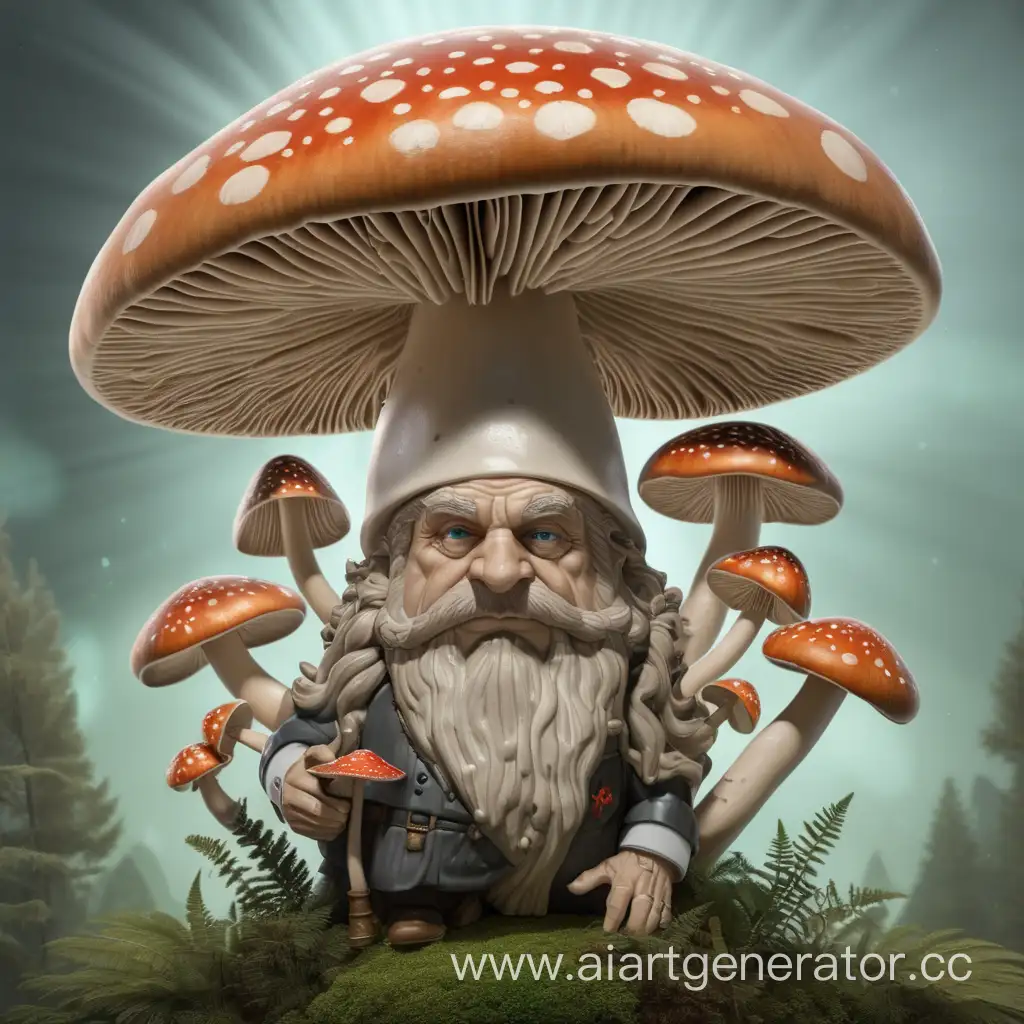 Majestic-Mushroom-Monarch-A-Whimsical-Fungal-Fantasy