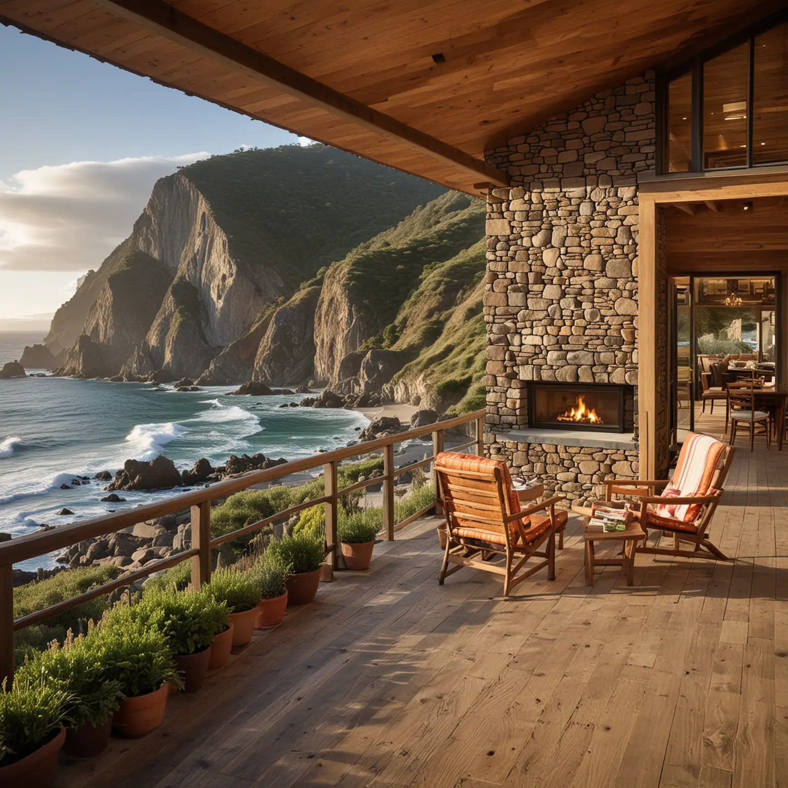 Cozy Mountain and Beach House with Stunning Views and Rustic Charm