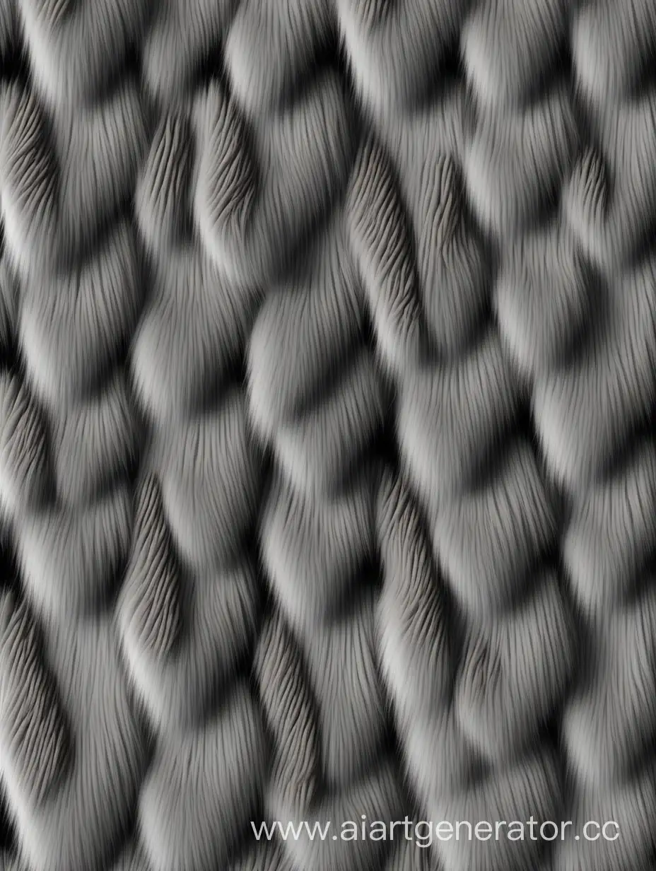 Elegant-HighResolution-3D-Fur-Background-with-Grey-Tones-and-Random-Black-Patches