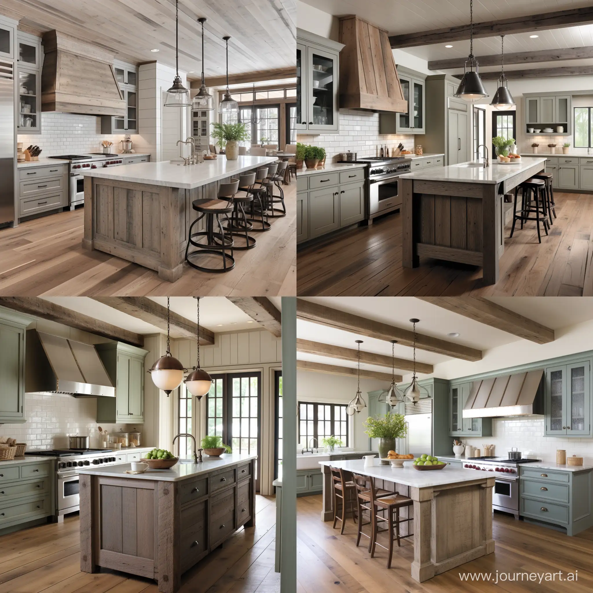 Rustic-Farmhouse-Kitchen-Cabinet-Color-Ideas-in-Wood