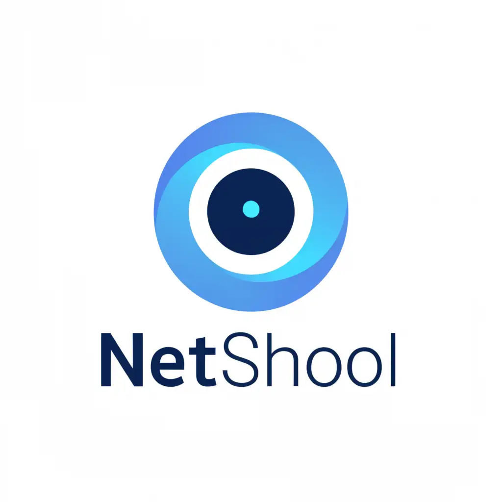 a logo design,with the text "NETSCHOOL", main symbol:S,Moderate,clear background