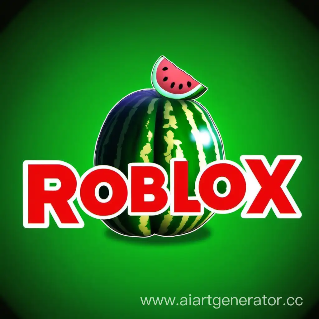 YouTube cover for the game ROBLOX PLAYWATERMELON