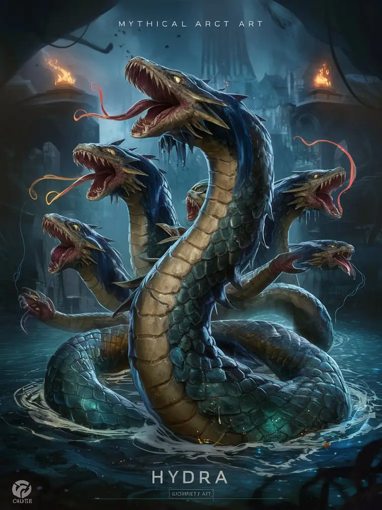 Mythical-Hydra-Creature-Illustration-for-Gaming-Art