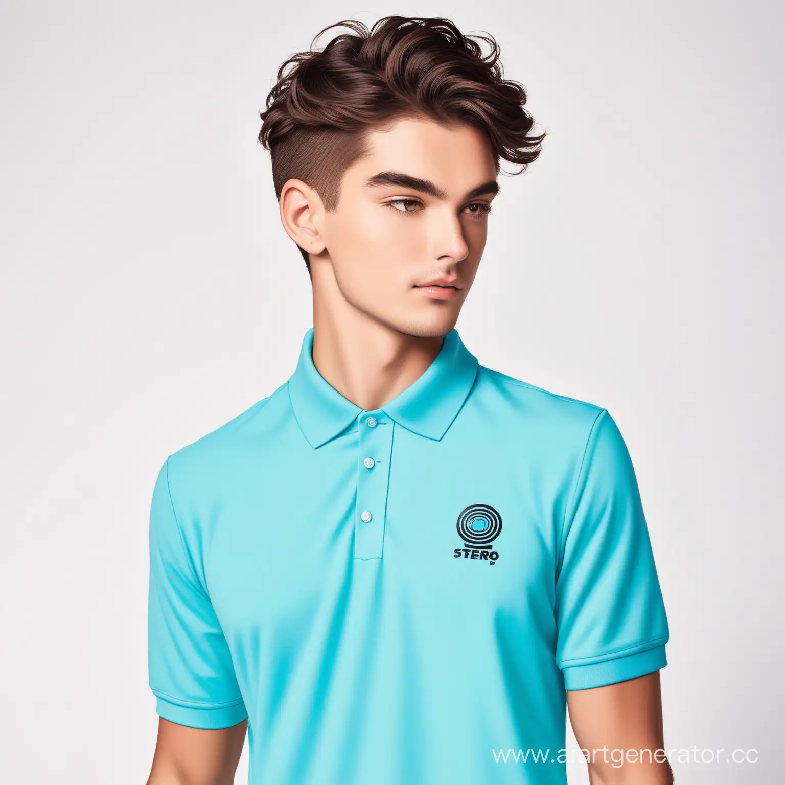 Innovative-3D-Stereo-Polo-Shirt-Logo-Design