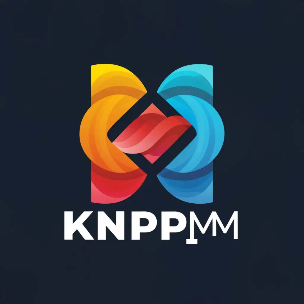 a logo design,with the text "KNPPM", main symbol:community engagement, community service,complex,be used in Entertainment industry,clear background