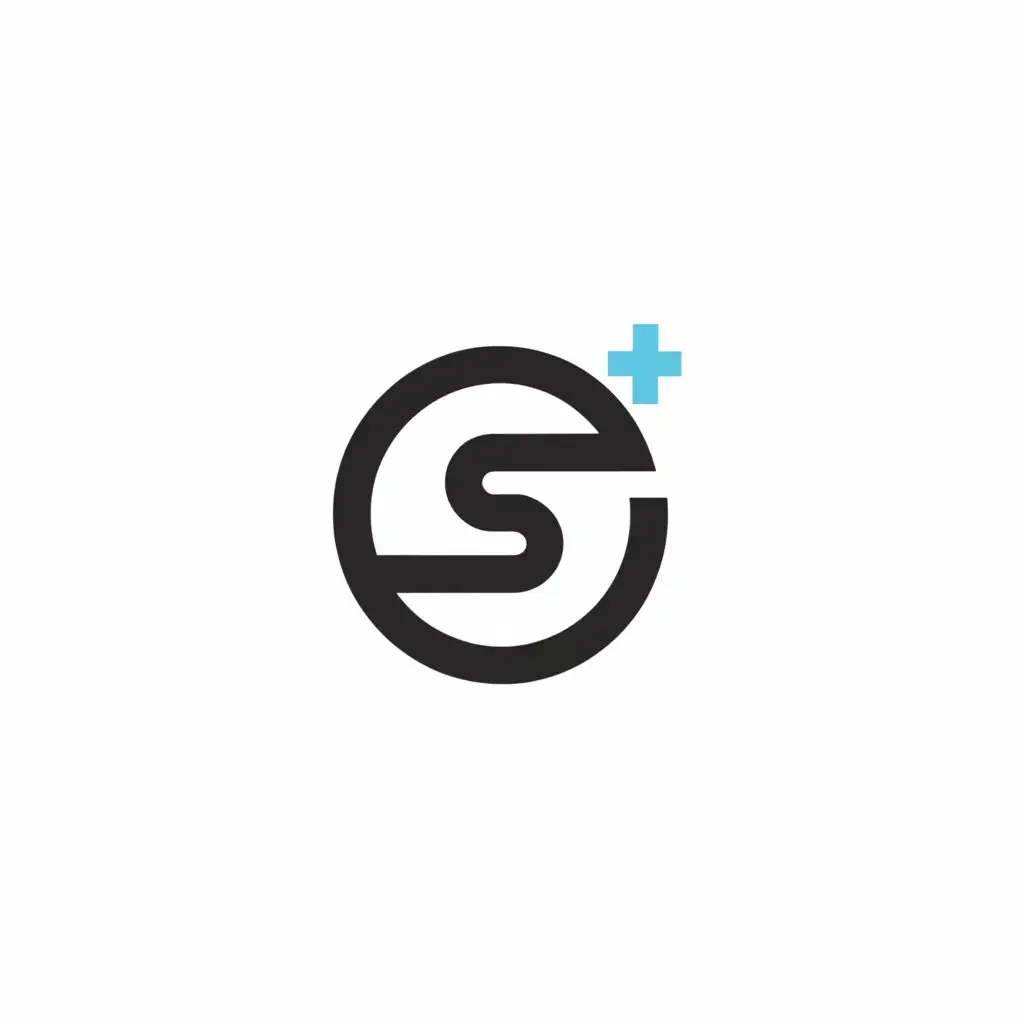 a logo design,with the text "S+", main symbol:minimalist modern,Moderate,be used in Technology industry,clear background