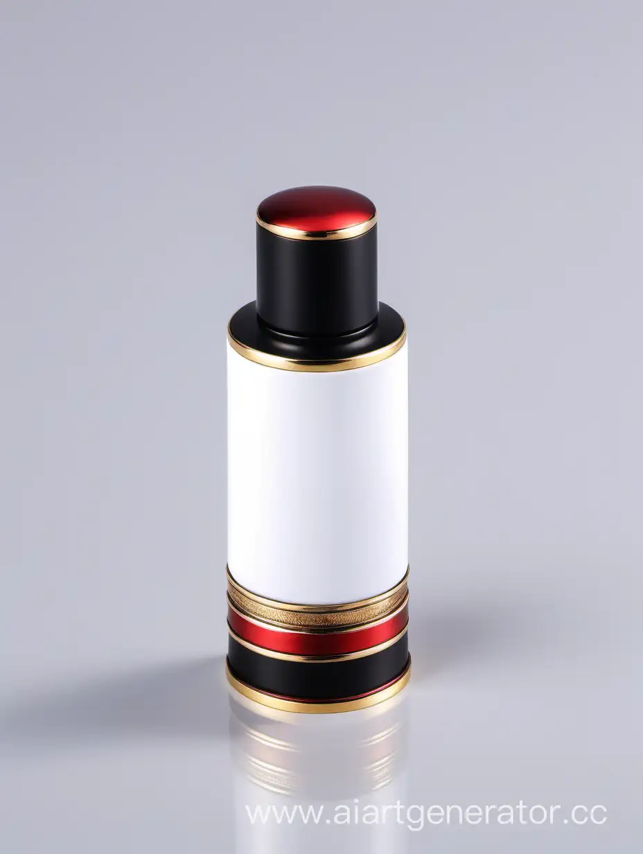 Luxurious-Zamac-Perfume-Bottle-with-Elegant-Red-and-Gold-Accents