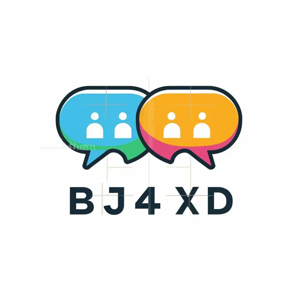 Logo-Design-for-bj4xd-Girls-Chat-Rooms-with-a-Clear-and-Moderate-Design