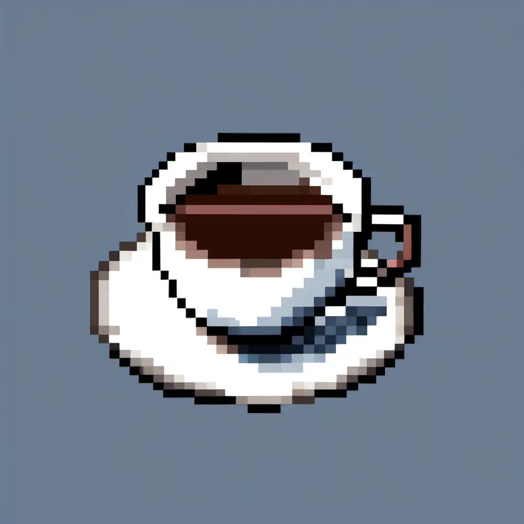 generate pixel art of earl grey tea