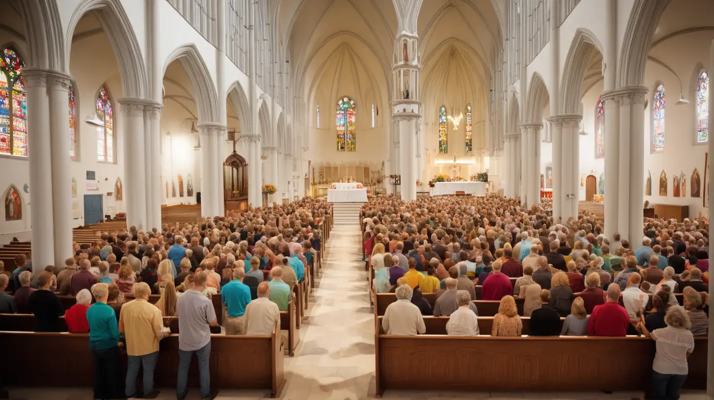 Church as the gathering of people
