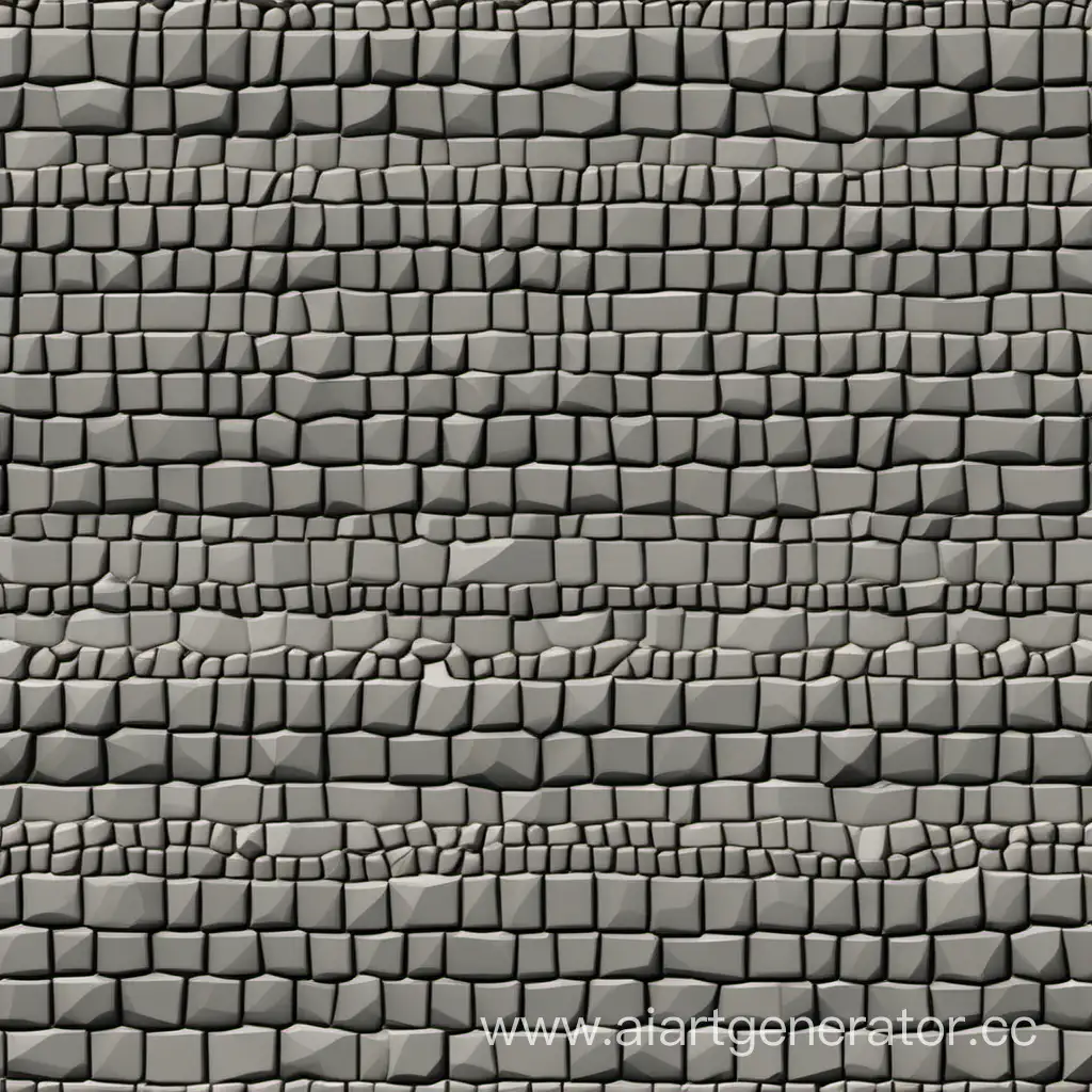 low poly cobblestone wall texture