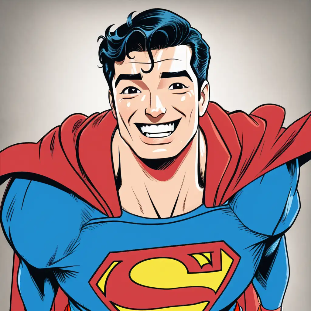 happy superman