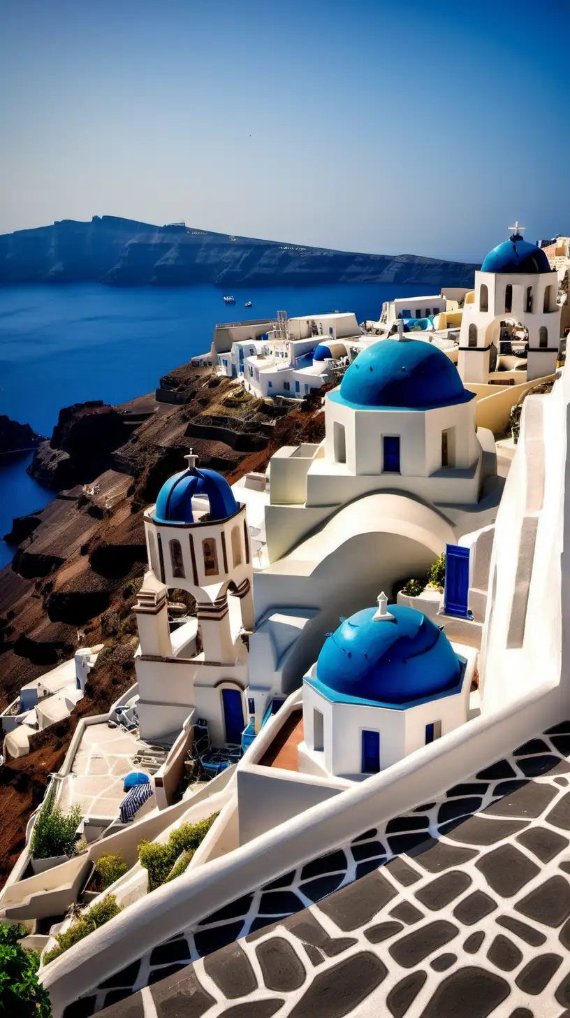 Gorgeous photo of Santorini in Greece, Show the real beauty of this place. 