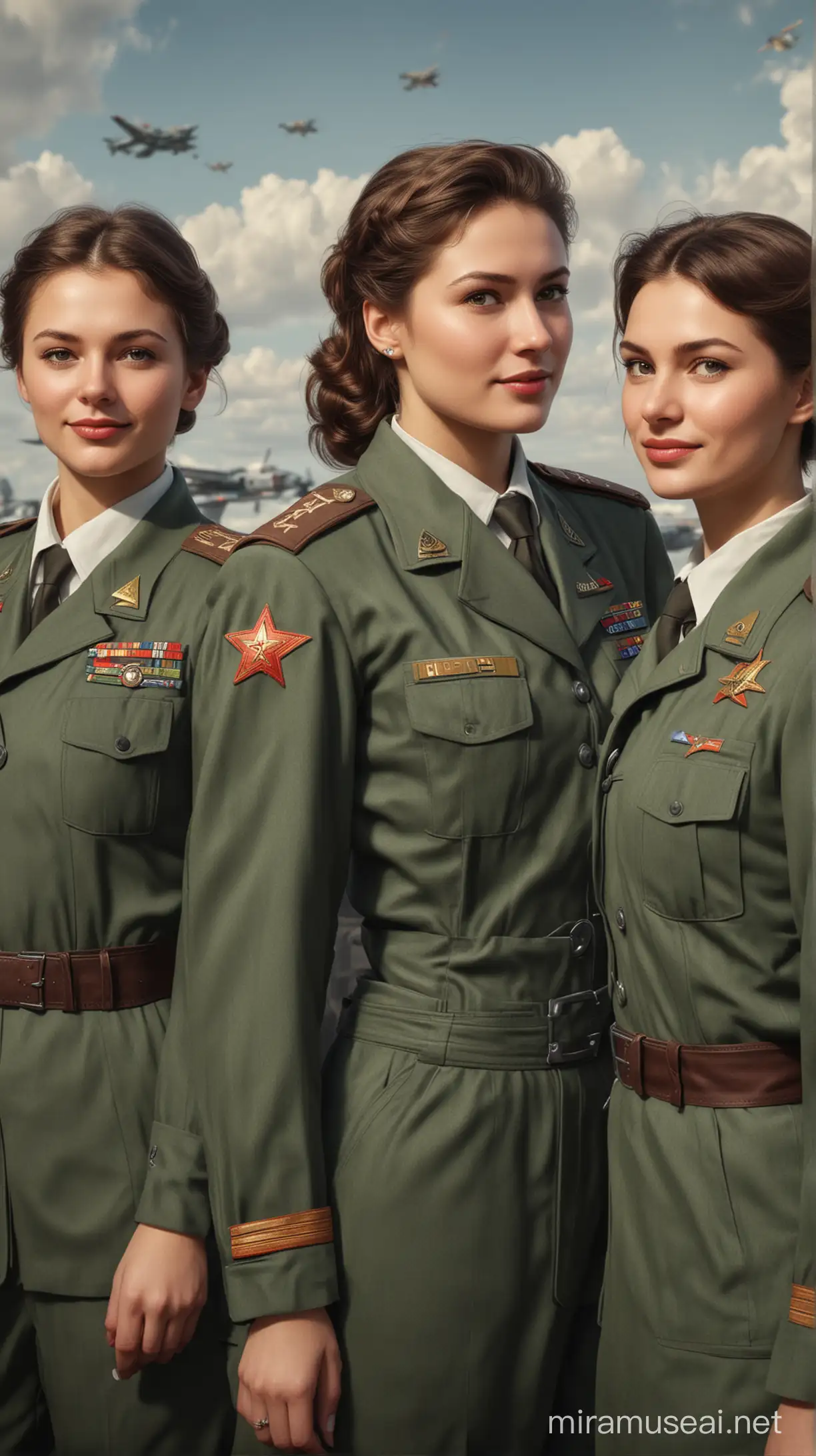 Soviet Officials Recruiting Female Pilots for AllFemale Squadron