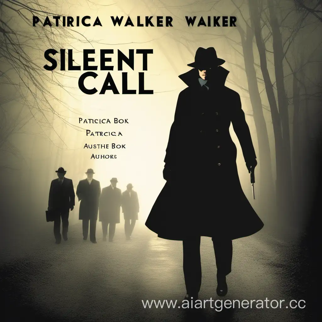 Mysterious-Detective-Novel-Cover-Silent-Call-by-Patricia-Walker