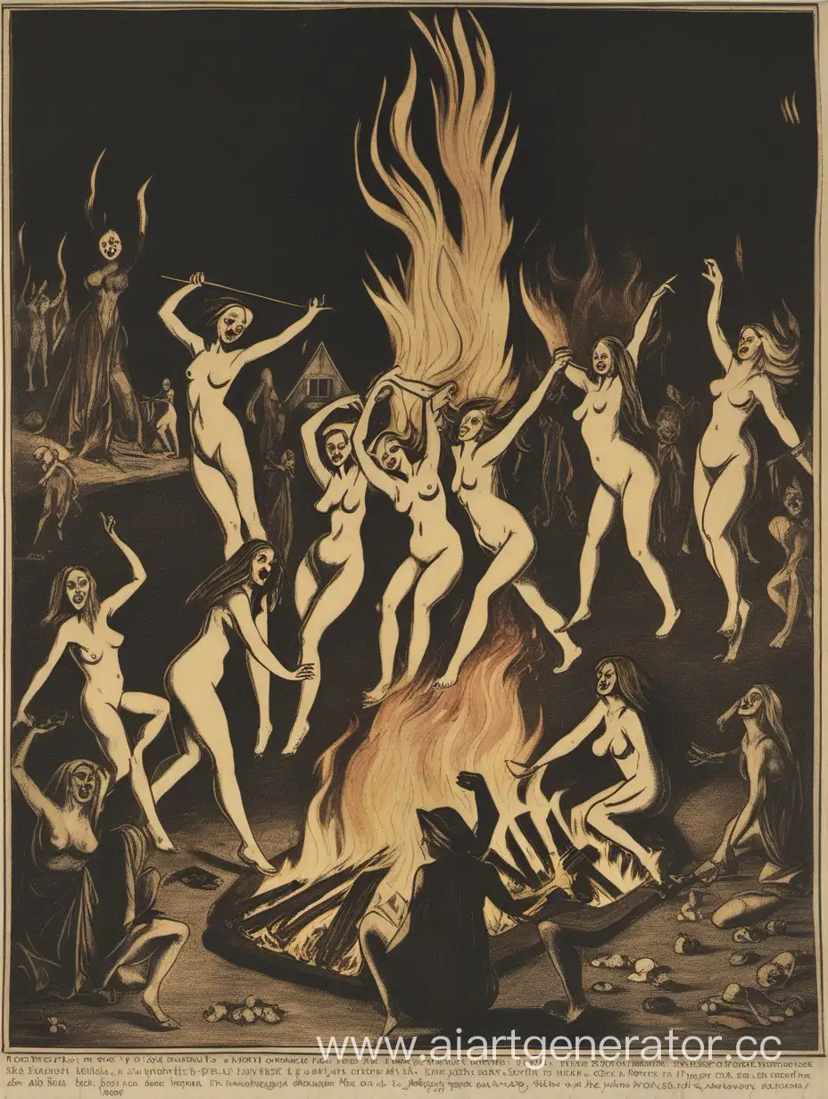 Energetic-HalfNaked-Witches-Dancing-Around-Bonfire-Celebration