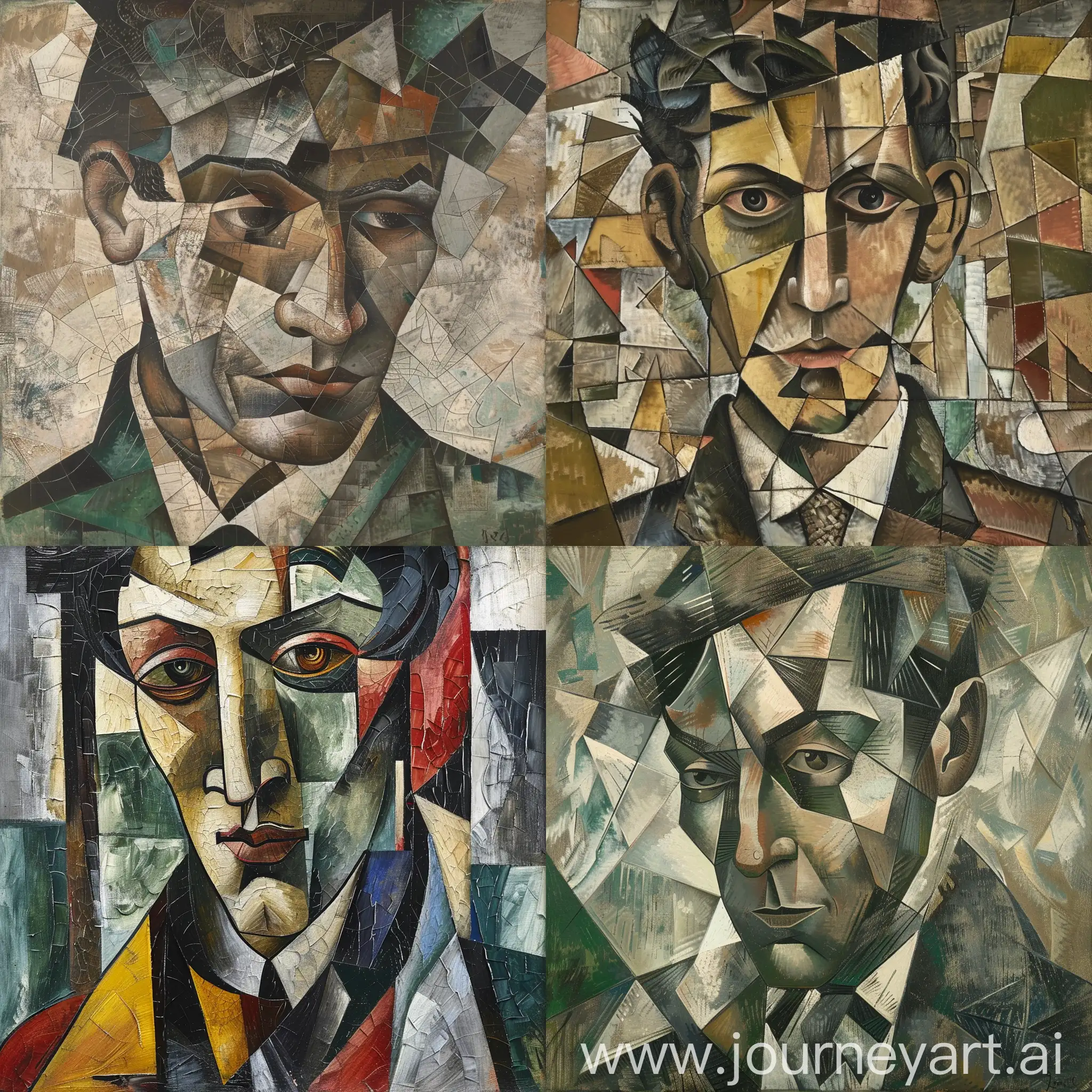 Dorian-Gray-Portrait-in-Cubist-Interpretation-by-Picasso