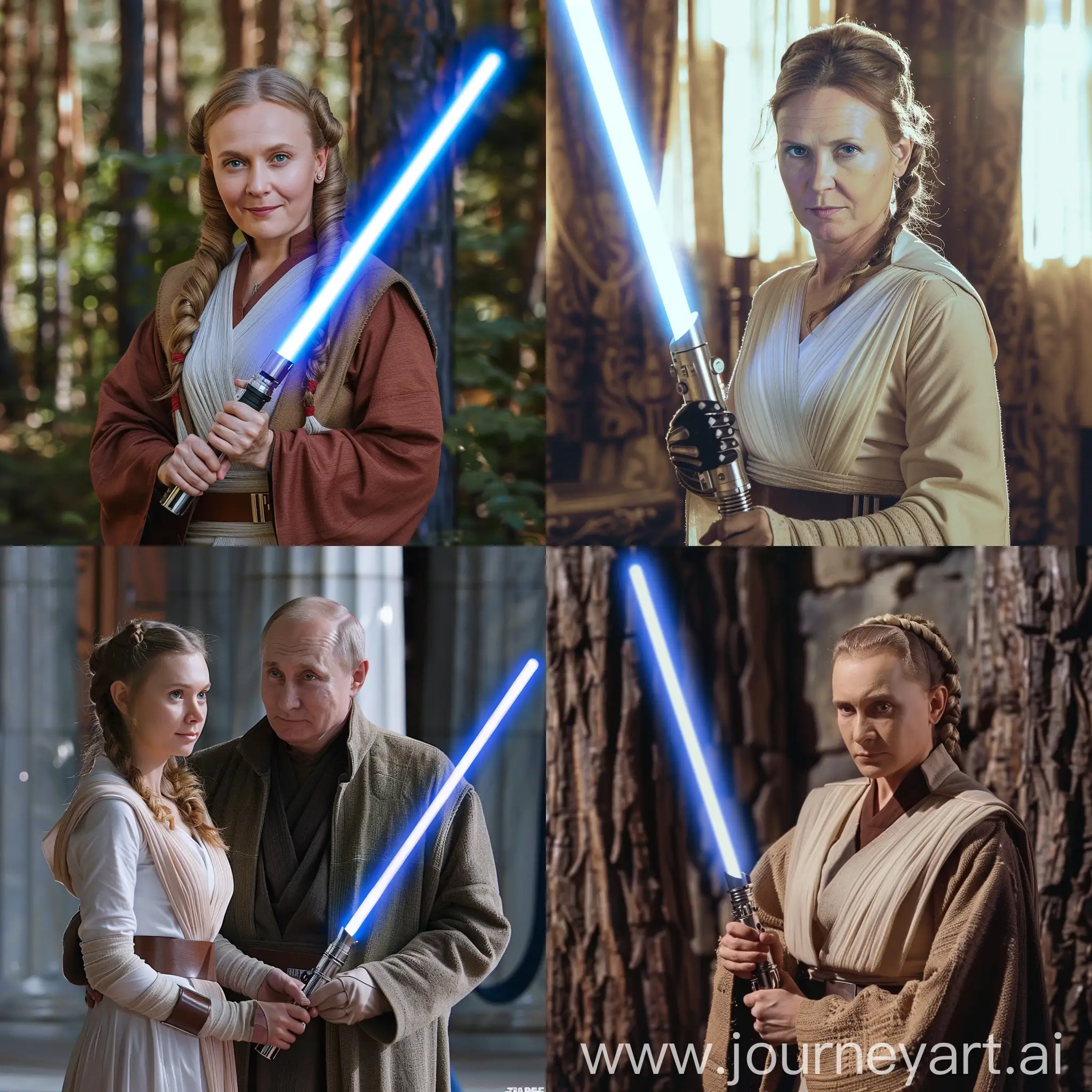 Putin-Presents-Beautiful-Girl-with-Lightsaber-in-Jedi-Dedication-Ceremony