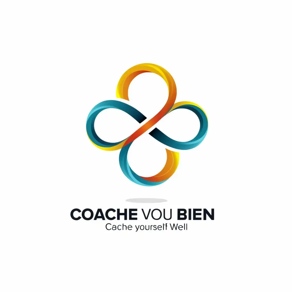 a logo design,with the text "coachez vous bien", main symbol:infinite enterprises,Moderate,be used in Sports Fitness industry,clear background